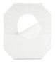 A Picture of product BWK-K2500B Boardwalk® Premium Half-Fold Toilet Seat Covers. 15 X 10 in. White. 250 covers/sleeve, 10 sleeves/carton.