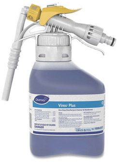 Diversey™ Virex Plus One-Step Disinfectant Cleaner and Deodorant, 1.5 L , 2/Carton