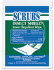 A Picture of product ITW-91401 SCRUBS® Insect Shield Insect Repellent Wipes, 8 x 10, White, 100/Carton
