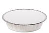 A Picture of product RJS-2047 7" Round Foil Pan w/Lam Board Lid Combo Pack 200 / 200