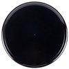 A Picture of product WNA-A918BL WNA Comet CheckMate™ Round Catering Tray with High Edge. 18 in. Black. 25/case.
