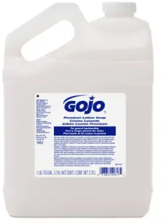 GOJO® Premium Lotion Soap in Pour Bottle. 1 gal. Waterfall scent. 4/case.