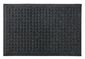 A Picture of product 963-851 Waterhog™ Classic Border Entrance-Scraper/Wiper-Indoor/Outdoor Mat, Cleated Back. 6 X 12 ft. Charcoal color.