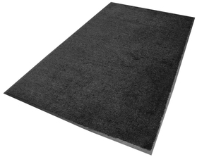 ColorStar Wiper/Indoor Floor Mat. 4 X 6 ft. Charcoal color.