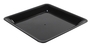 A Picture of product FIS-SQ4414BK Platter Pleasers, Square Cater Platter, 14" x 14", Black, 20/Case