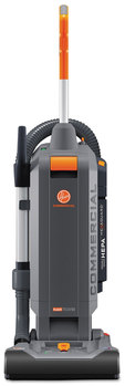 Hoover® Commercial HushTone™ Vacuum Cleaner with Intellibelt,  13", Orange/Gray