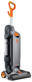 Hoover® Commercial HushTone™ Vacuum Cleaner with Intellibelt,  15", Orange/Gray