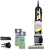 A Picture of product PTM-107252 ProTeam® ProForce 1500XP Upright Vacuum, 15" Cleaning Path, Gray/Black