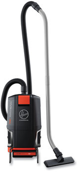 Hoover® Commercial HVRPWR™ 40V Cordless Backpack Vacuum, Battery Sold Separately, 6 qt Tank Capacity, Black/Red