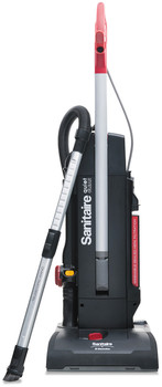Sanitaire® MULTI-SURFACE QuietClean® Upright Vacuum SC9180B, 13" Cleaning Path, Black