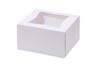 A Picture of product SCH-24213 SCT® Window Bakery Boxes. 9 X 9 X 5 in in. White. 100 boxes/case.