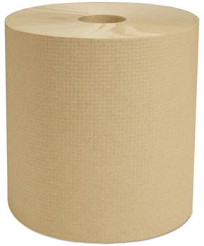 Cascades PRO Select Hardwound Roll Towels, 7.88" x 800 ft, Natural, 6/Carton