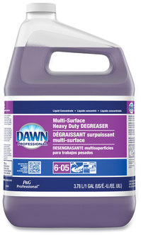 Dawn Professional Multi-Surface Heavy Duty Degreaser Concentrate, Fresh Scent, 1 gal Bottle, 4/Carton