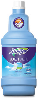 Swiffer WetJet System Cleaning-Solution Refill, Fresh Scent, 1.25 L Bottle, 4/Case