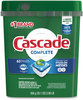 A Picture of product PGC-97720 Cascade® Complete ActionPacs® Dishwasher Packs. Fresh Scent. 63/Pack.
