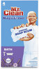 A Picture of product PGC-51099 Mr. Clean® Magic Eraser Bath Scrubber. 4.6 X 2.3 in. Lavender scent. White. 4/pack.