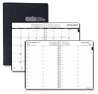 A Picture of product HOD-289632 House of Doolittle™ 24/7 100% Recycled Daily Appointment Book/Monthly Planner 10 x 7, Black Cover, 12-Month (Jan to Dec): 2024