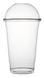 A Picture of product FIS-3198DL Super Sips PET Dome Lids, No Hole, for 12-24 oz. Cups. Clear. 100/pack, 10 packs/case.
