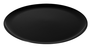A Picture of product FIS-8801BK Platter Pleasers Classic Round Trays. 18 in. Black. 25 trays/case.