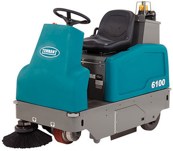 6100 Sub-Compact Battery Ride-On Floor Sweeper