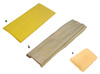 A Picture of product LAS-NC50 Automotive Chamois, Natural, 5 sq. ft. for Windows, Mirrors, Glass.