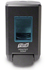 A Picture of product GOJ-553401 PURELL® CS4 All-Weather Push-Style HEALTHY SOAP® Dispensing System. 4.85 X 6.87 X 11.74 in. Graphite.