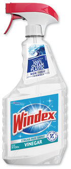 Windex® Multi-Surface Vinegar Cleaner,  23 oz Trigger Spray Bottle 8 per Case
