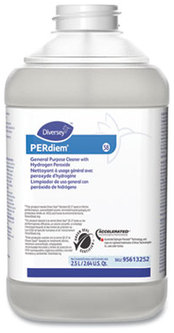 Diversey™ PERdiem™ Concentrated General Purpose Cleaner With Hydrogen Peroxide. 84.5 oz. 2 bottles/case.