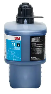 3M™ Glass Cleaner Concentrate 1L, Gray Cap, 2 Liter, 6/Case