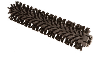 E5 Compact Low-Profile Carpet Extractor Nylon Scrub Brush. 15 x 3.5 in. Black.