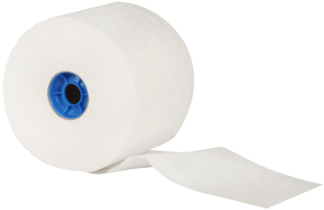 Tork® Advanced High Capacity Embossed Bath Tissue Rolls. 2-Ply, White. 1,000 sheets/roll, 36 rolls/carton.