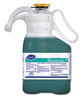 A Picture of product DVO-101102189 Diversey™ Crew Restroom Floor and Surface SC Non-Acid Disinfectant Cleaner. 1.4 L. Green. Fresh scent. 2 bottles/case.