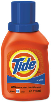 Tide® Liquid Laundry Detergent, Original Scent, 10 oz Bottle, 12/Case