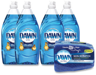Dawn® Ultra Liquid Dish Detergent. 19.4 oz. Dawn Original scent. 4 bottles/case.