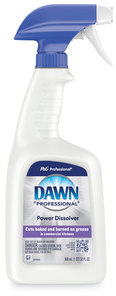 Dawn® Professional Liquid Ready-To-Use Grease Fighting Power Dissolver Spray, 32 oz Trigger On Spray Bottle, 6/Case