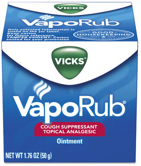 Vicks® ®VapoRub, 1.76 oz Jar, 36/Carton