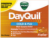 A Picture of product PGC-01443 Vicks® DayQuil™ Cold & Flu LiquiCaps, 24/Box, 24 Boxes/Carton