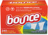 A Picture of product PGC-07312 Bounce® Fabric Softener Sheets, Outdoor Fresh, 240 Sheets/Box