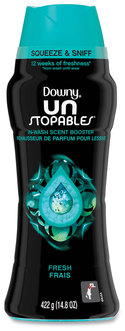 Downy® Unstopables In-Wash Scent Booster Beads, Fresh Scent, 14.8 oz Canister