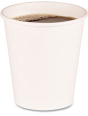 Boardwalk® Paper Hot Cups. 10 oz. White. 50 cups/sleeve, 20 sleeves/case.