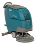 A Picture of product TNT-MVT300E0090 Tennant T300e Indoor Walk-Behind Disk Floor Scrubber.