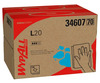 A Picture of product 351-112 WYPALL* L20 Wipers.  Medium Cleaning Cloths Brag Box.  Wiper.  4-Ply, White Color. 1 Box of 176 Wipes