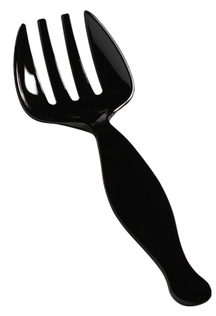 Platter Pleasers Polypropylene Serving Forks. 8.5 in. Black. 144/case.