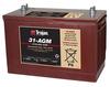 A Picture of product TRJ-31AGM Trojan Battery Company Motive 31-AGM Deep-Cycle Motive AGM Battery. 12V. 12.80 X 6.81 X 9.37 in. Maroon.