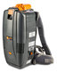 A Picture of product DIV-D1229610 TASKI® Aero BP+ B Li Ion 1-Battery/charger with (10) Fleece Bag, Crevice/Dusting Tools.