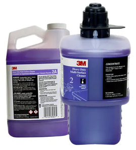 3M™ Heavy Duty Multi-Surface Cleaner Concentrate 2A, 0.5 Gallon, 4/Case