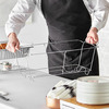 A Picture of product TWS-176FULL Chrome Wire Chafer Stand for Full Size Disposable Pans