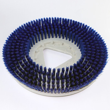 Brush, 15-in, Blue Nylon Bristles, Medium Scrubbing, Wrangler 1503