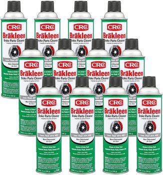 CRC Brakleen Non-Chlorinated Brake Parts Cleaner. 14 oz. 12 cans/case.