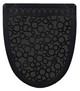 A Picture of product 966-469 P-Shield Floor Protector, Urinal Mat, Black on Black, 6/Case